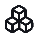 Wholesale stacked boxes sector glyph